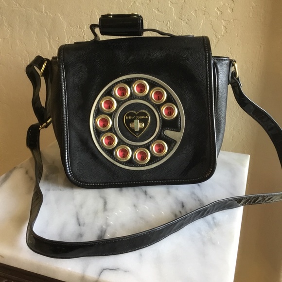 Betsey Johnson Call me Baby Phone ☎️ Purse - Picture 1 of 6